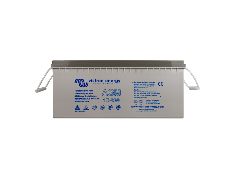 Victron 12V/230Ah AGM Super Cycle Batt. (M8)