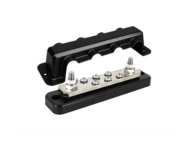 Victron Busbar 250A 2P with 6 screws +cover