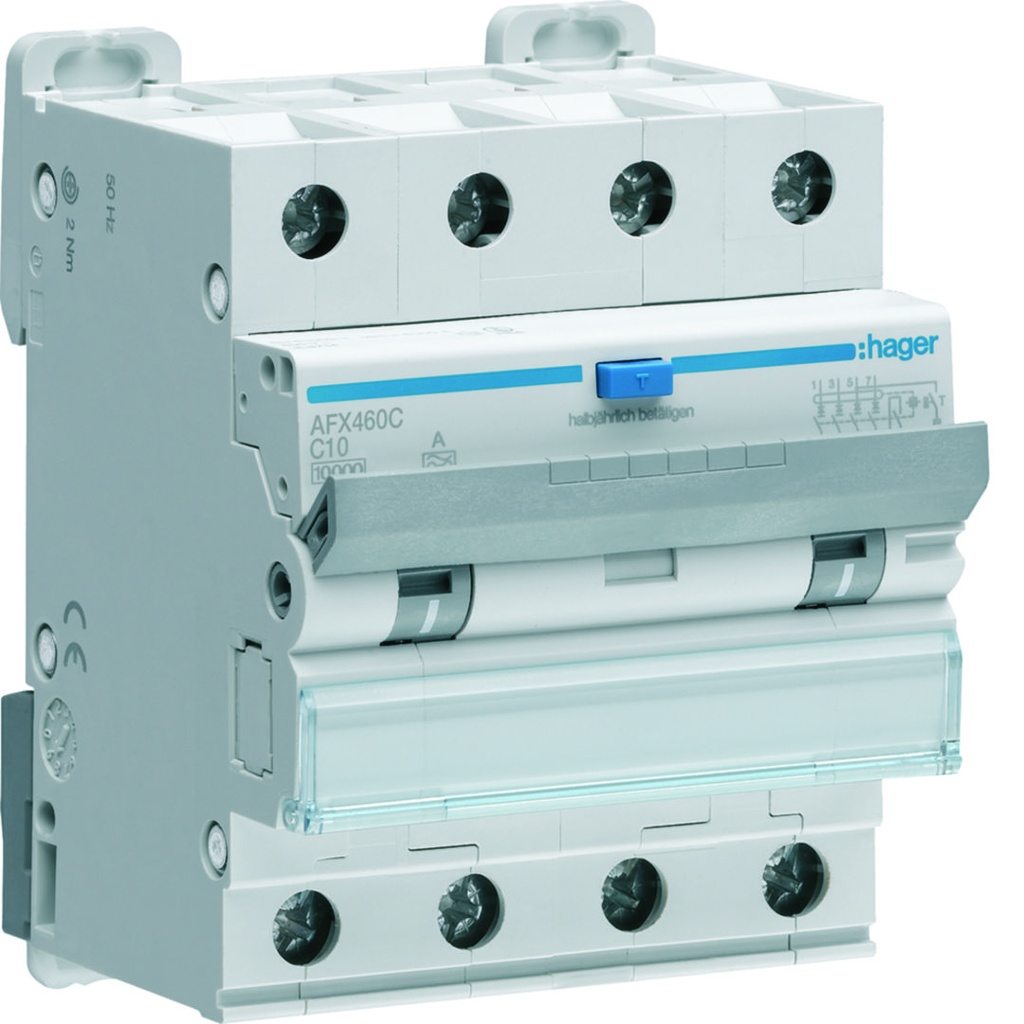 Hager - DISJONCTEUR Différentiel 4P 6KA C-32A 300MA A