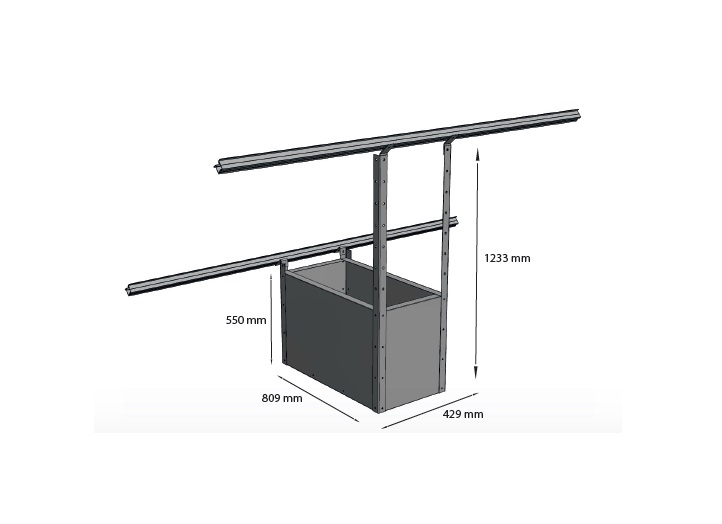 Ground System (1 unité / 2 panneaux)
