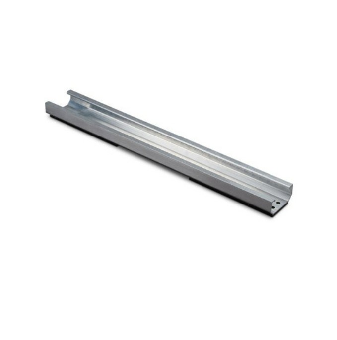 Short rail C24 with EPDM 385 mm (bac acier)