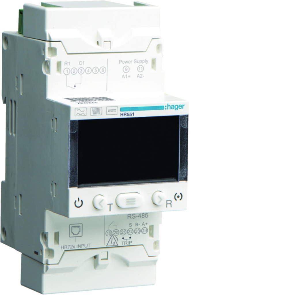 Hager - Relais diff 0,03-3A type B 1 voie
