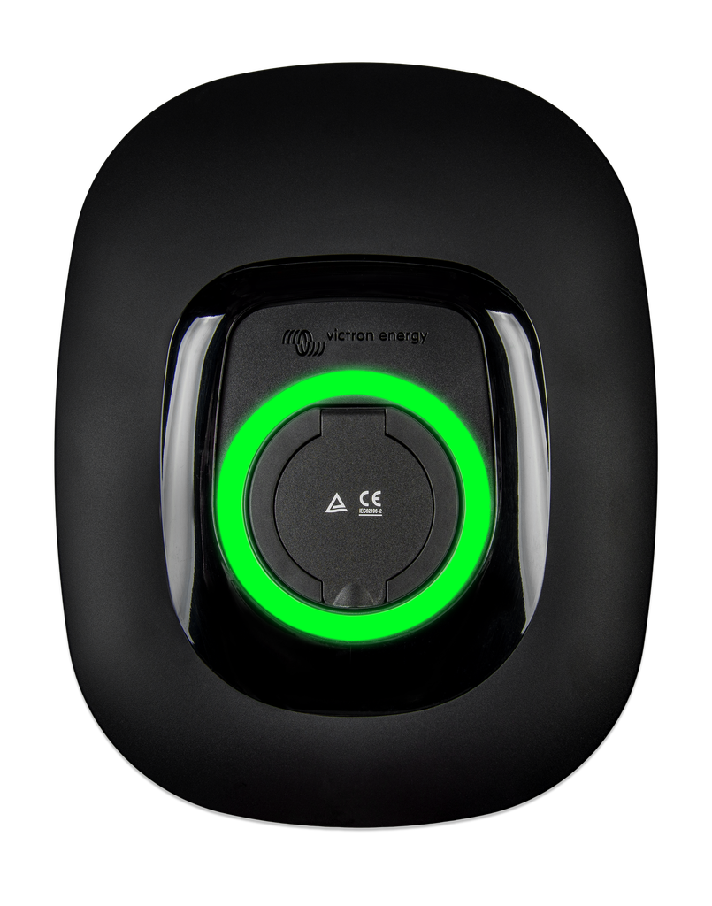 Victron Black front for EV Charging station NS