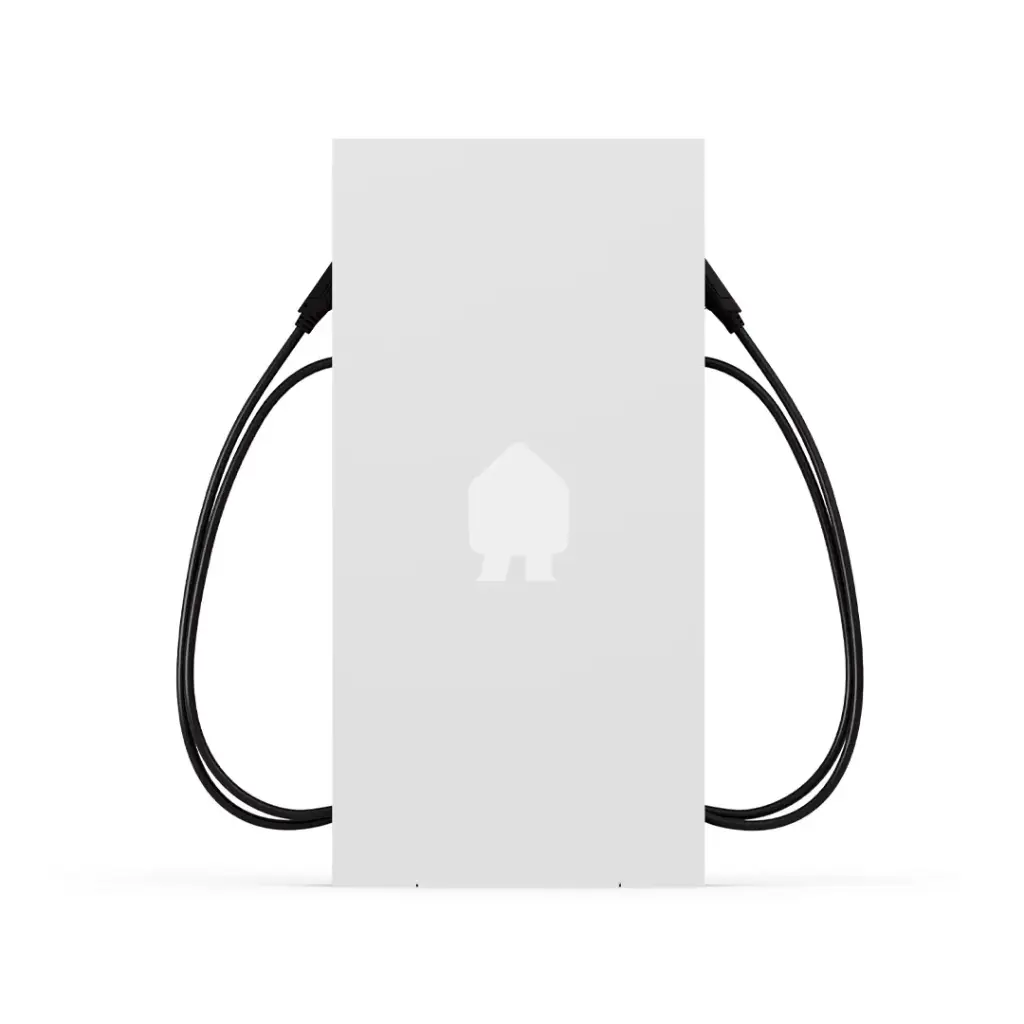 SMAPPEE - EV Dual Base 2 x 3-phase 32A Type 2 open-ended charging cable 5m with cable holder