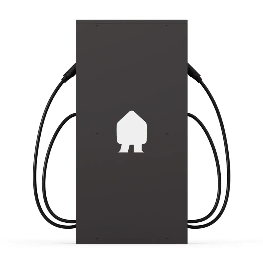SMAPPEE - EV Dual Base 2 x 22 kW avec câble, Noir
