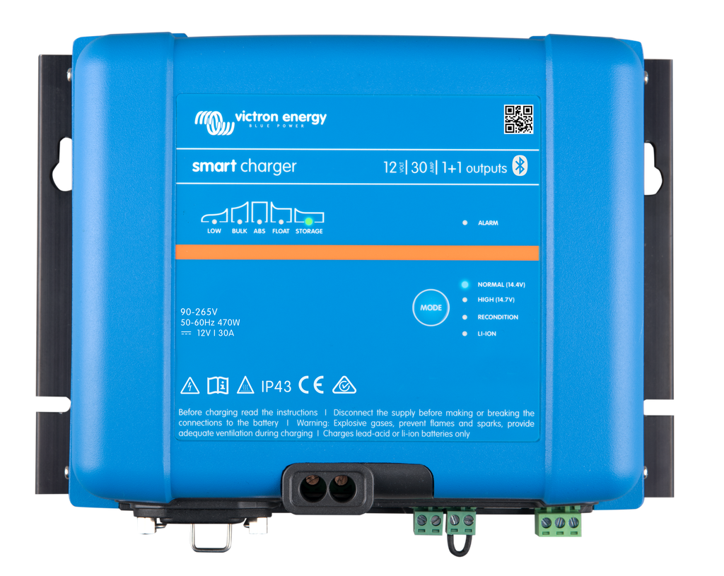 Victron Phoenix Smart IP43 Charger 12/30(3) 120-240V