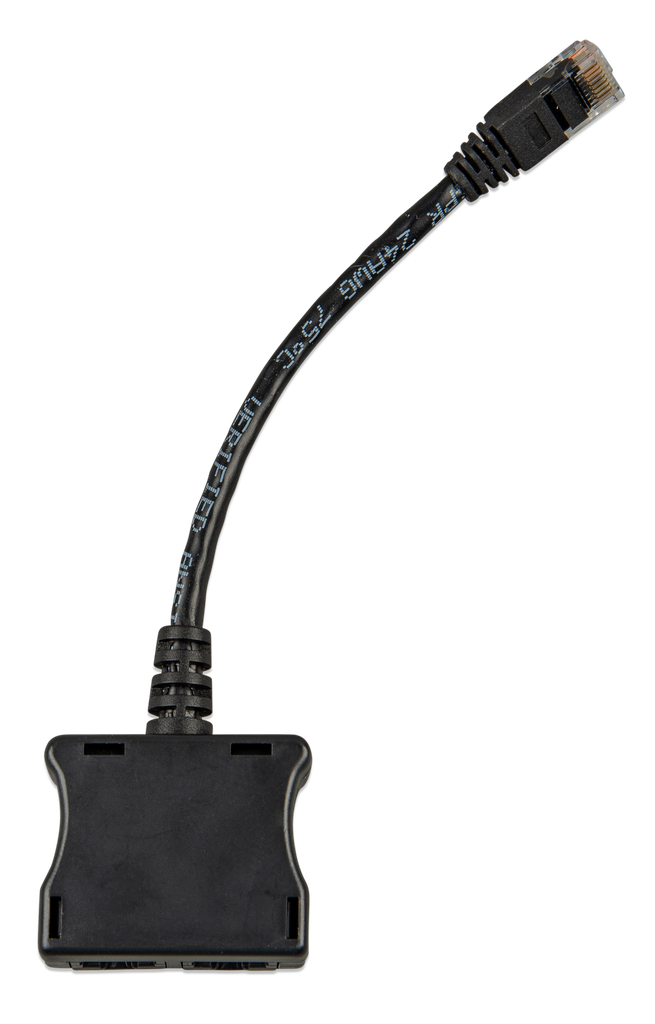 Victron RJ45-splitter 1xRJ45 male/15cm cable/2xRJ45 female 
