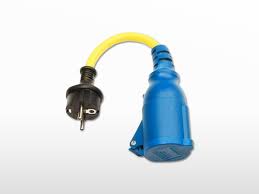 Victron Adapter Cord 16A/250V-Schuko plug/CEE Coupling 