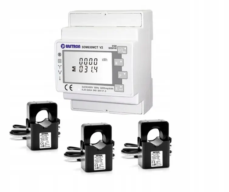 Solis - Meter-3P-Eastron V2 (avec CTs) - SDM630MCT-V2(5A)-3CT(300A)