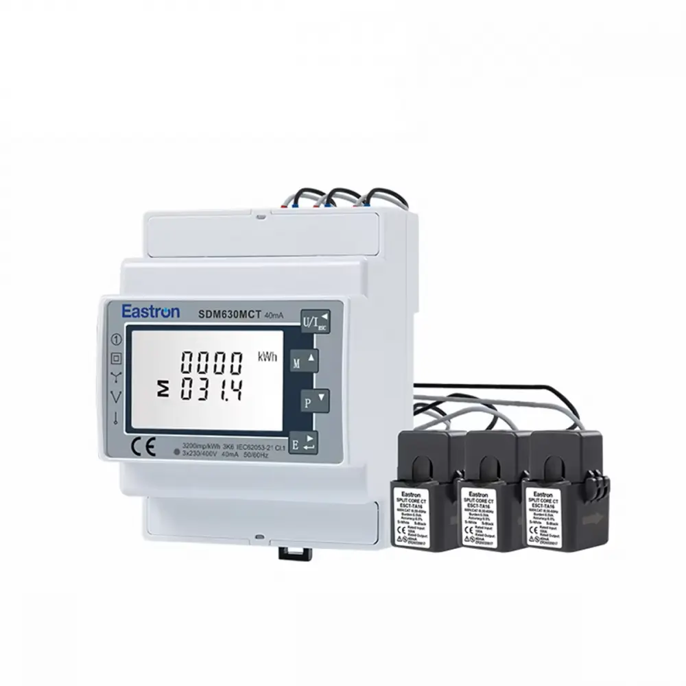 Solis - Meter-3P-Eastron (avec CTs) - SDM630MCT(40mA)-3CT(120A)