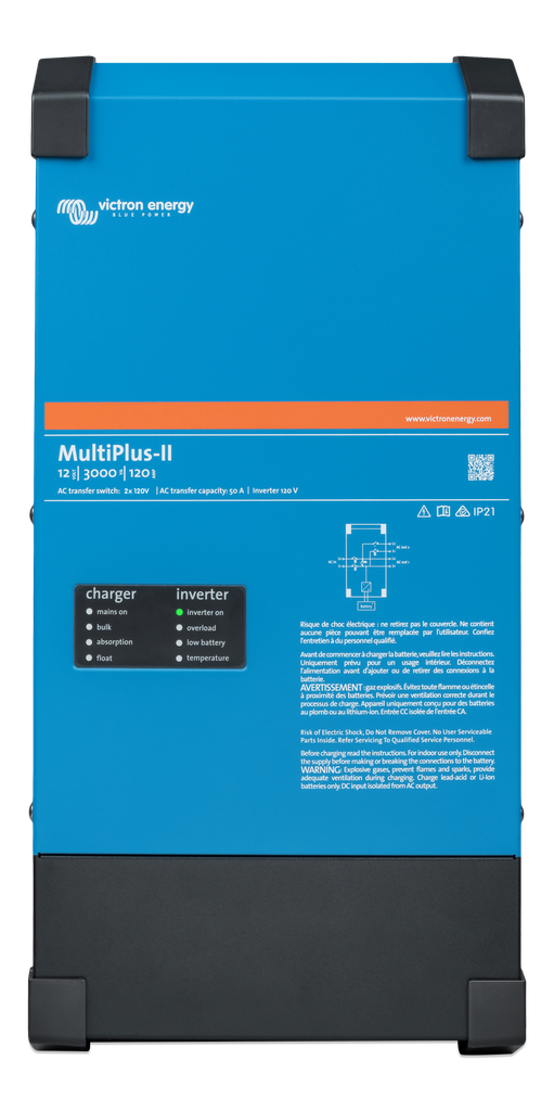 Victron MultiPlus-II 12/3000/120-50 120V (UL)