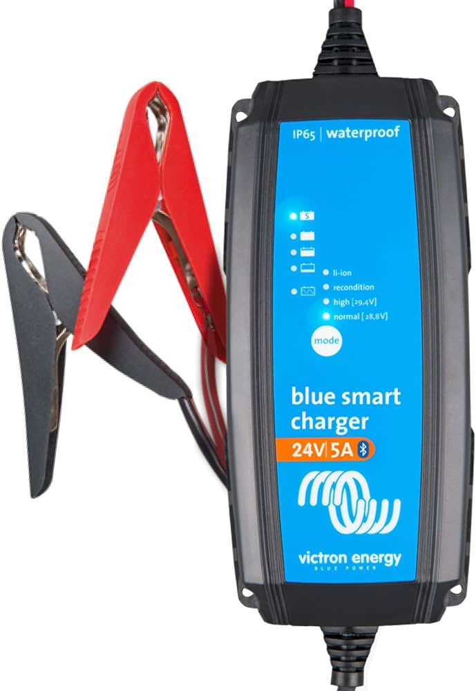 Victron Blue Smart IP67 Charger 24/5(1) 120V NEMA 5-15