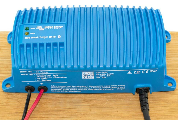 Victron Blue Smart IP67 Charger 24/8(1) 120V NEMA 5-15
