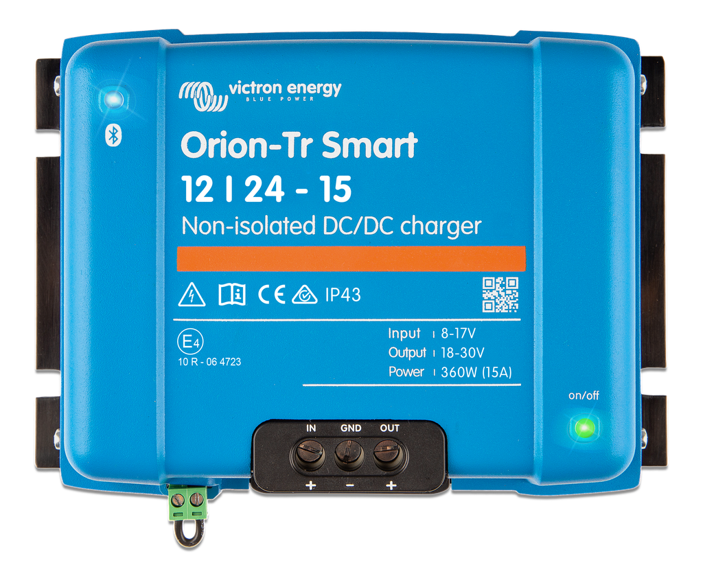 Victron Orion-Tr Smart 12/24-15A (360W) Non-isolated DC-DC charger