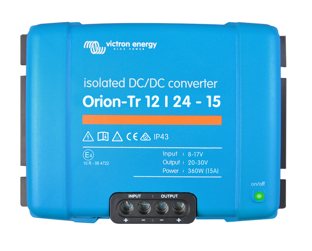 Victron Orion-Tr 12/24-15A (360W) Isolated DC-DC converter