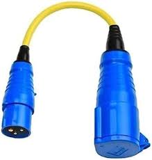 Victron Adapter Cord 16A to 32A/250V-CEE Plug 16A/CEE Coupling 32A