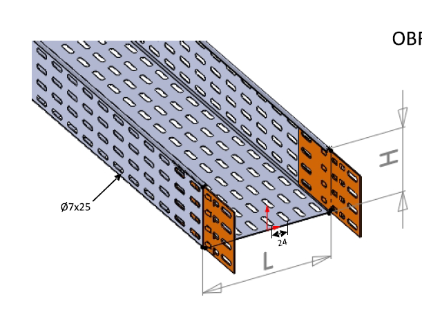 Dalle marine (L:3M, H:19,5 cm)