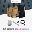 Kit Solaire 3,4 kWc - Tôle - Monophasé
