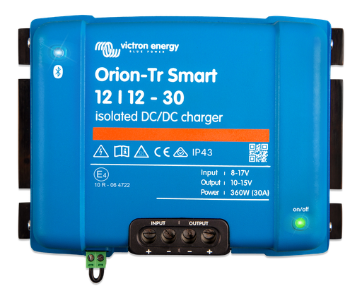 [ORI121236120] Victron Orion-Tr Smart 12/12-30A (360W) Isolated DC-DC charger (copie)
