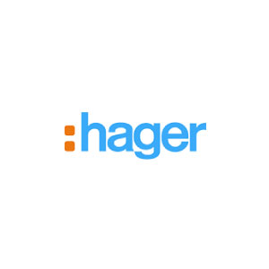 [10159909] Hager - PL REC. 5 POSTES  S.1 BLANC , MAT