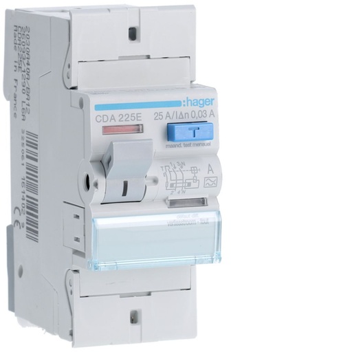 [CFA240E] Hager - INTER.DIFF.2P 40A 300MA