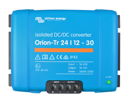 [ORI241224110] Victron Orion-Tr 24/12-30A (360W) Isolated DC-DC converter