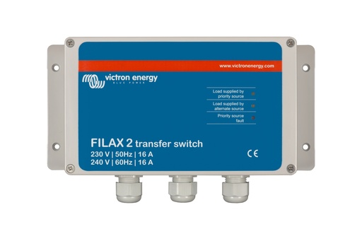 [SDFI0000110] Victron Filax 2 Transfer Switch CE 110V/50Hz-120V/60Hz