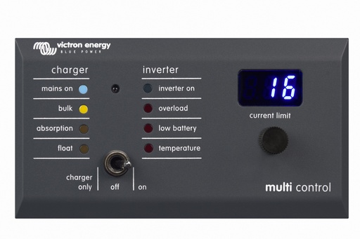 [REC020005010] Victron Digital Multi Control 200/200A GX (Right Angle RJ45) Retail
