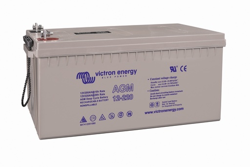 [BAT412151104] Victron 12V/200Ah AGM Telecomm Batt. (M8)