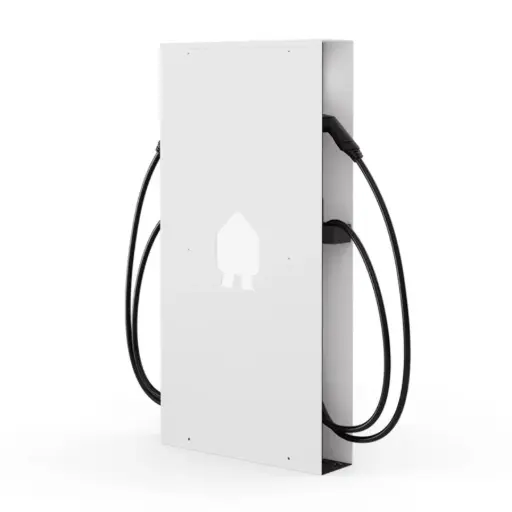 SMAPPEE - EV Dual Base 2 x 22 kW avec câble, Blanc