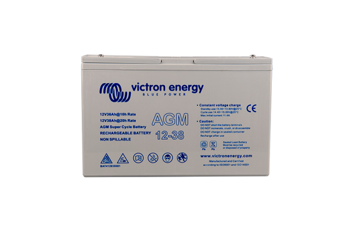 [BAT412038081] Victron 12V/38Ah AGM Super Cycle Batt. (M5)
