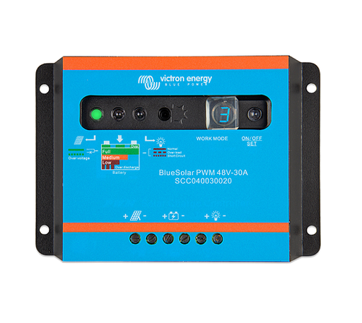 [SCC040030020] Victron BlueSolar PWM-Light Charge Controller 48V-30A