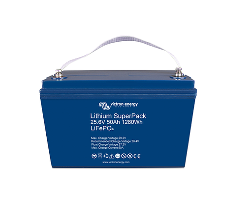 [BAT524050705] Victron Lithium SuperPack 25,6V/50Ah (M8)