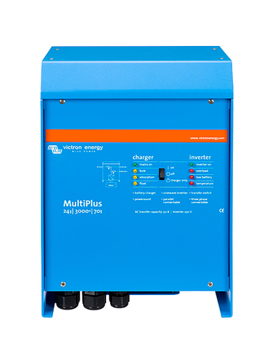 [PMP242301102] Victron MultiPlus 24/3000/70-50 120V VE.Bus (UL)