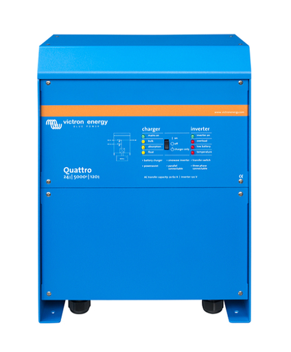 [QUA245023110] Victron Quattro 24/5000/120-100/100 120V VE.Bus