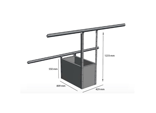 Ground System (1 unité / 2 panneaux)