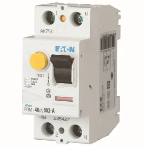 Différentiel EATON - 2P 63A - 30mA - Type A