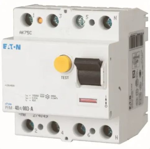 Différentiel EATON - 4P 40A - 30mA - Type A