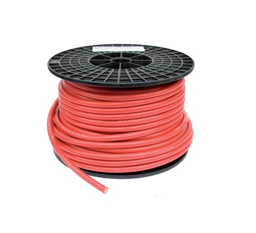 Cable dc batterie rouge 50² au mètre (€ / M)