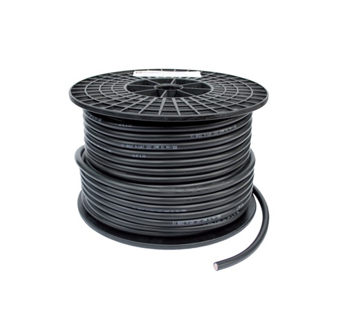 Cable dc batterie noir 25² au mètre (€ / M)