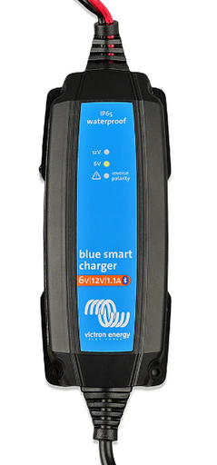 [BPC120134124R] Victron Blue Smart IP65 Charger 6V/12V-1.1 120V NEMA 1-15 Retail