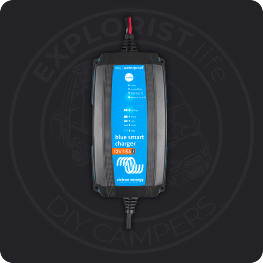 [BPC121531104R] Victron Blue Smart IP65 Charger 12/15(1) 120V NEMA 1-15P Retail