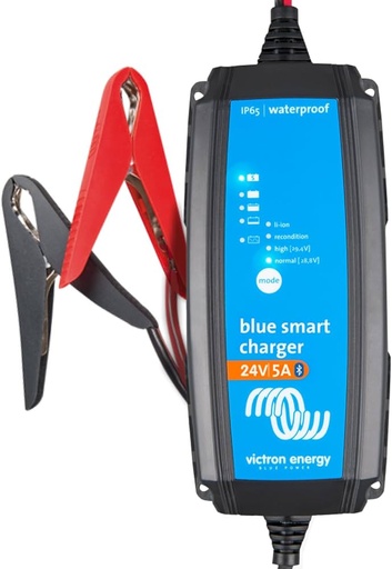 [BPC240515106] Victron Blue Smart IP67 Charger 24/5(1) 120V NEMA 5-15