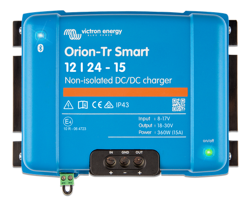 [ORI122436140] Victron Orion-Tr Smart 12/24-15A (360W) Non-isolated DC-DC charger