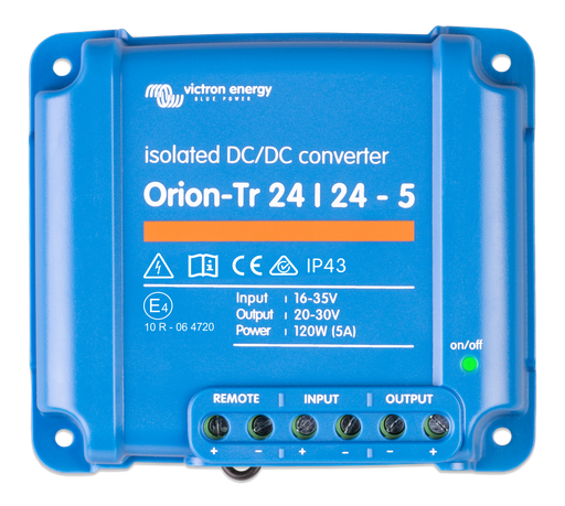 [ORI242410110] Victron Orion-Tr 24/24-5A (120W) Isolated DC-DC converter