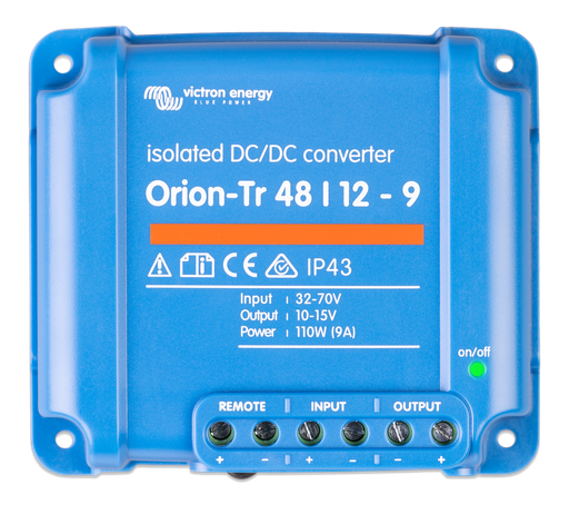 [ORI481210110] Victron Orion-Tr 48/12-9A (110W) Isolated DC-DC converter