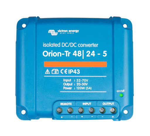 [ORI482410110] Victron Orion-Tr 48/24-5A (120W) Isolated DC-DC converter