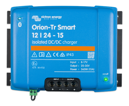 [ORI122436120] Victron Orion-Tr Smart 12/24-15A (360W) Isolated DC-DC charger