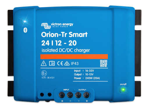 [ORI241224120] Victron Orion-Tr Smart 24/12-20A (240W) Isolated DC-DC charger