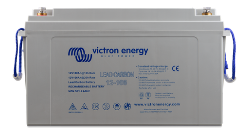 [BAT612110081] Victron Lead Carbon Battery 12V/106Ah (M8)